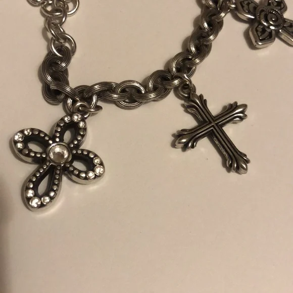 Vintage Brighton Cross charm Bracelet-retired - Picture 5 of 6